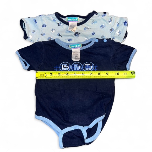 Vintage Weebok by Reebok Baby Body Suit set 6-9M - Picture 3 of 7